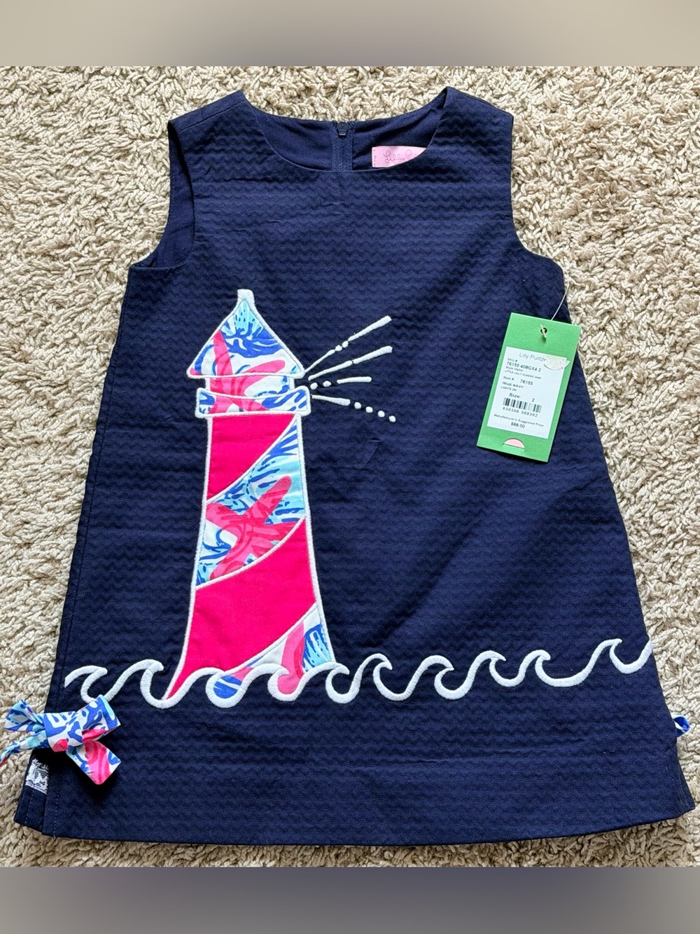 NWT Rare Lilly Pulitzer Kids Dress sz 2T
